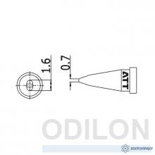 T800-1.6D — насадка паяльная фото 1