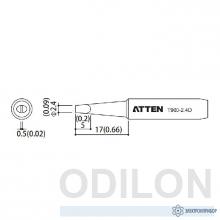 T900-2.4D — насадка паяльная фото 1