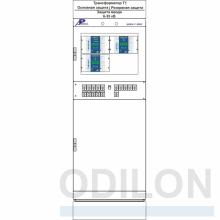 ШЭРА-Т-3009 — шкаф защит двухобмоточного трансформатора, АУВ сторон ВН и НН фото 1