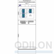 ШЭРА-ТТ-3007 — шкаф защит трехобмоточного трансформатора, АУВ стороны ВН и автоматического регулирования напряжения фото 1