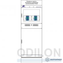 ШЭРА-УВ-2002 — шкаф резервных защит и АУВ двух присоединений 110(220) кВ фото 1